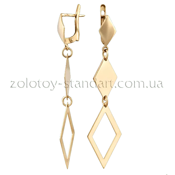 Сережки без вставок. Купити