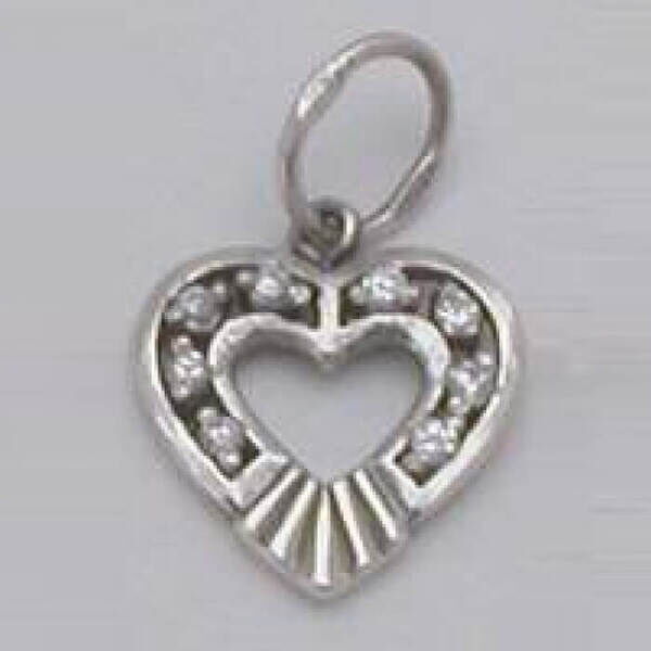 Серебряный подвес сердце Желание 026676 детальное изображение ювелирного изделия Серебряные подвески Серебряный подвес сердце Желание 026676 детальное изображение ювелирного изделия Серебряные подвески