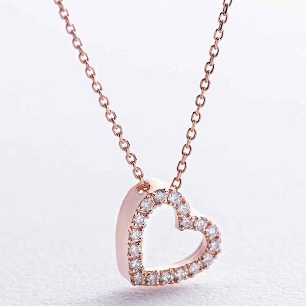 Золотое колье с бриллиантами Сердце 038789 детальное изображение ювелирного изделия Золотое колье с бриллиантами Золотое колье с бриллиантами Сердце 038789 детальное изображение ювелирного изделия Золотое колье с бриллиантами