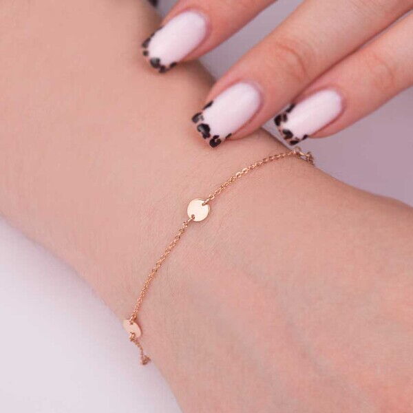 Золотий браслет з монетками грошовий талісман 031419 детальне зображення ювелірного виробу Золотий браслет з монетками грошовий талісман 031419 детальне зображення ювелірного виробу