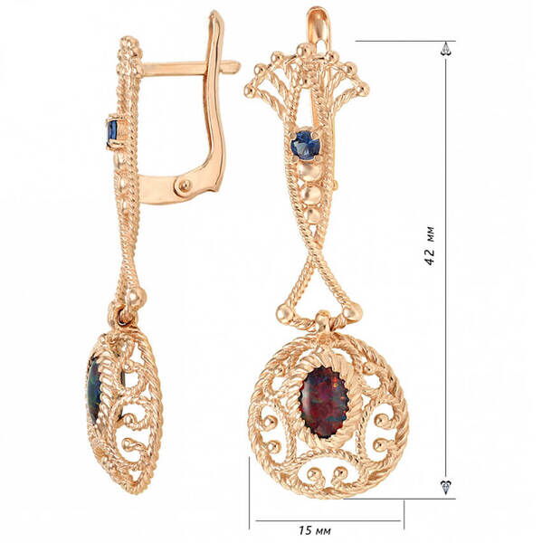 сережки з опалок гарні сережки з опалок гарні