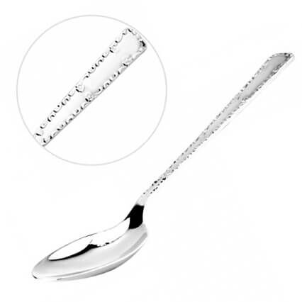 Ложка серебряная кофейная 027768 детальное изображение ювелирного изделия Столовое серебро