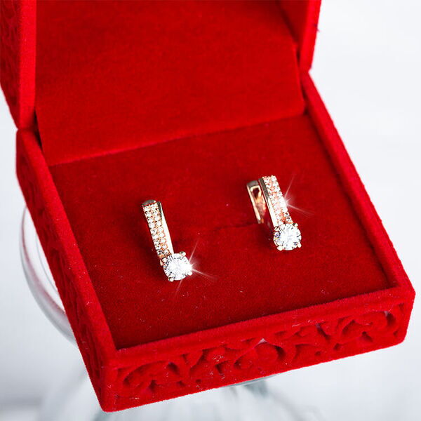 золотые серьги с фианитами золотые серьги с фианитами