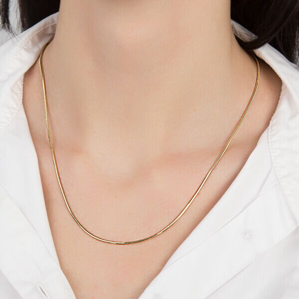 Золотий ланцюг Тонда 16606 детальне зображення ювелірного виробу