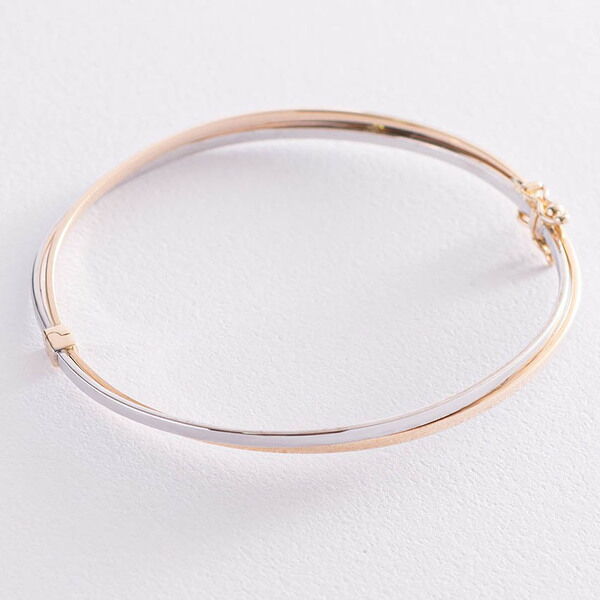 Жесткий золотой браслет Trendy 038486  детальное изображение ювелирного изделия Жесткие браслеты из золота Жесткий золотой браслет Trendy 038486  детальное изображение ювелирного изделия Жесткие браслеты из золота