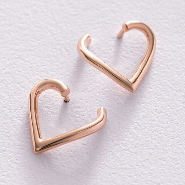 серьги сердце серьги сердце
