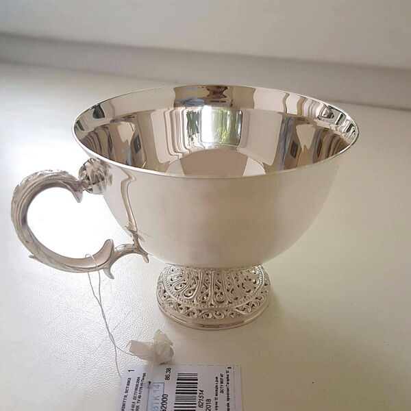 чашка серебряная на подарок чашка серебряная на подарок