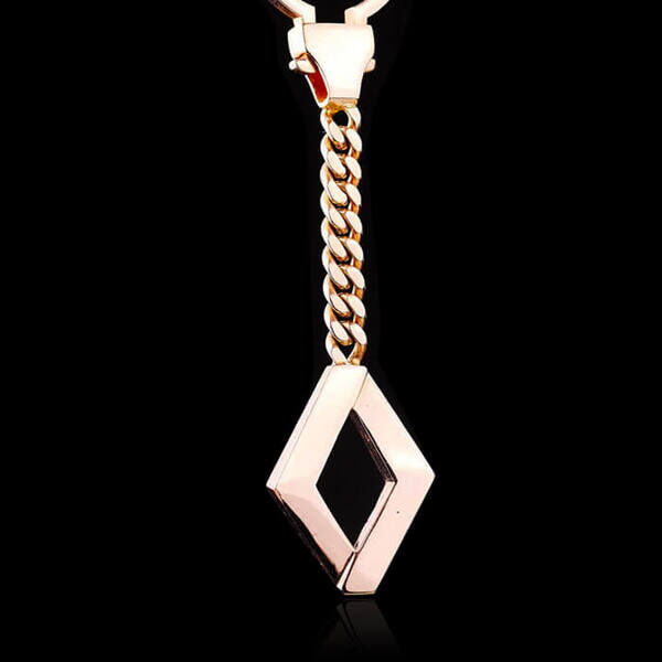 золотой брелок для Рено золотой брелок для Рено