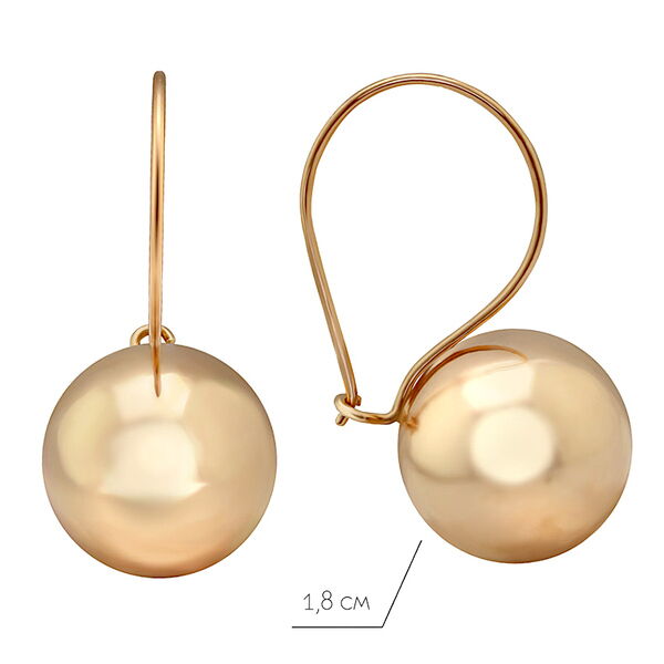 серьги шари великі серьги шари великі