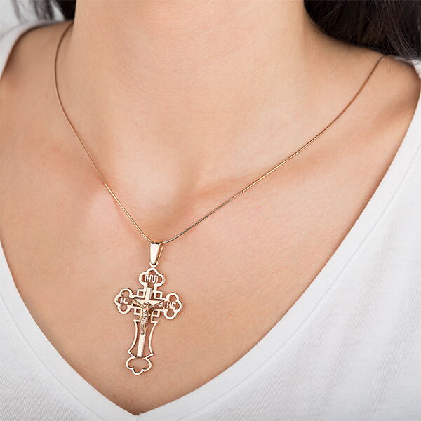 Золотой крест купить 