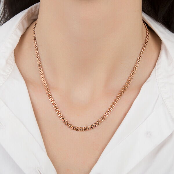 Золотий ланцюг Мадонна 12103 детальне зображення ювелірного виробу