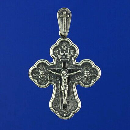 Серебряный подвес крестик 030287 детальное изображение ювелирного изделия Серебряные подвески Серебряный подвес крестик 030287 детальное изображение ювелирного изделия Серебряные подвески