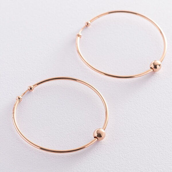 сережки кільця велекі