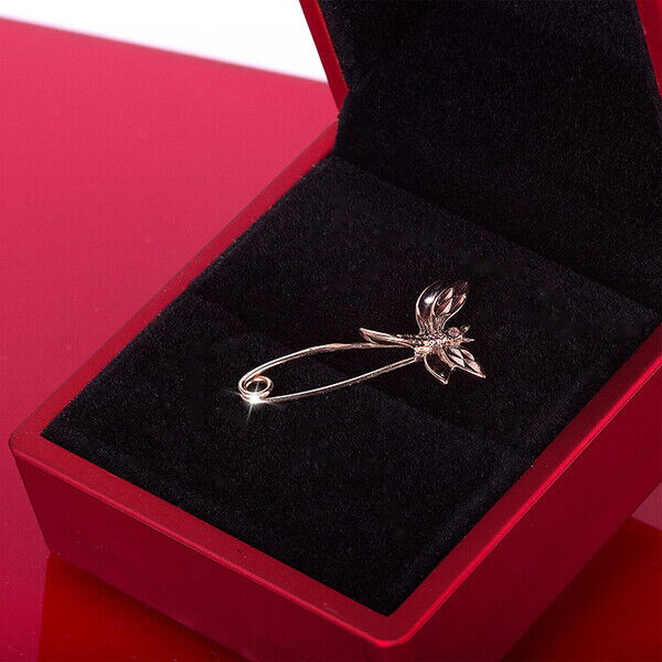 булавка Стрекоза из золота 585 пробы