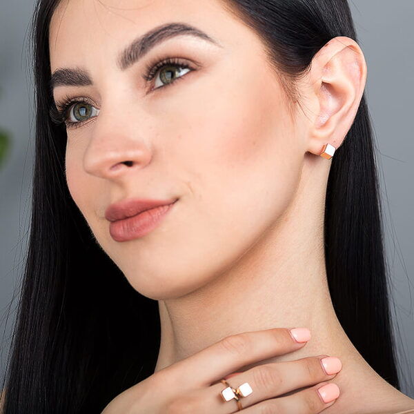 Золотое кольцо Кубики 030098 Золотое кольцо Кубики 030098