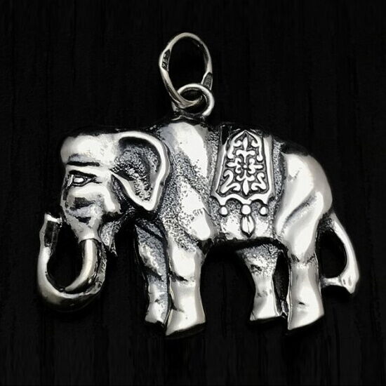 Серебряный подвес Слон 030372 детальное изображение ювелирного изделия Серебряные подвески Серебряный подвес Слон 030372 детальное изображение ювелирного изделия Серебряные подвески
