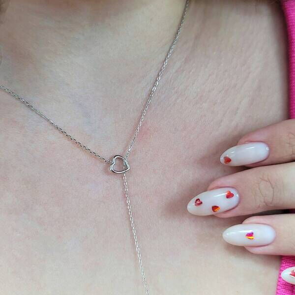 кольє срібне краватка кольє срібне краватка