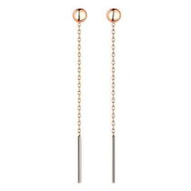 обзорное фото Золотые серьги-протяжки шарики гладкие 037840 Золотые серьги протяжки обзорное фото Золотые серьги-протяжки шарики гладкие 037840  Золотые серьги протяжки