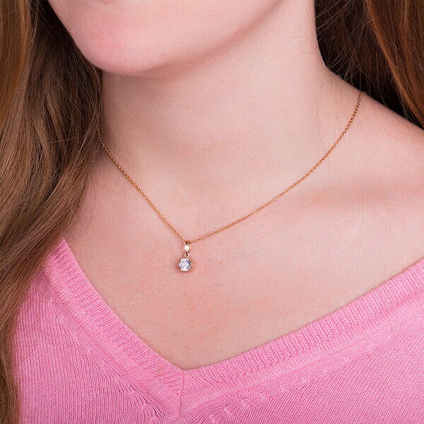 кулон в форме короны с камнями кулон в форме короны с камнями