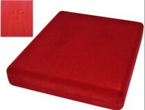 обзорное фото Футляр Квадрат, красный, для комплекта 027573  Подарочные футляры и упаковки