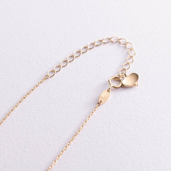 Золотий ланцюжок з підвісками кульки Mexico 036056 детальне зображення ювелірного виробу