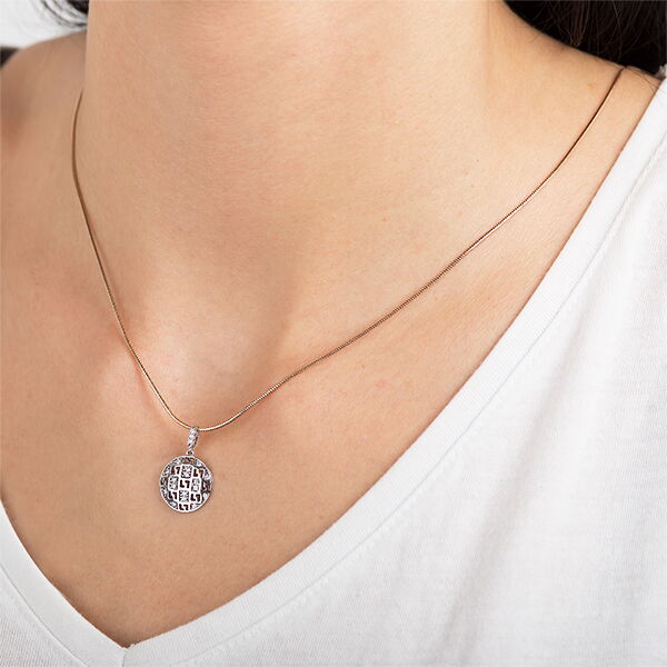 Подвес с белого золота Подвес с белого золота