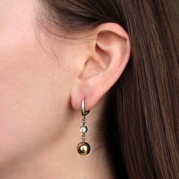 серьги шарики