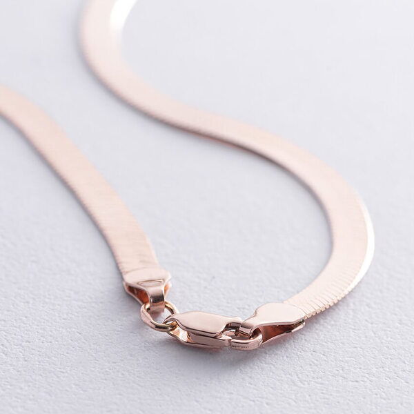 цепочка снейк плоский цепочка снейк плоский