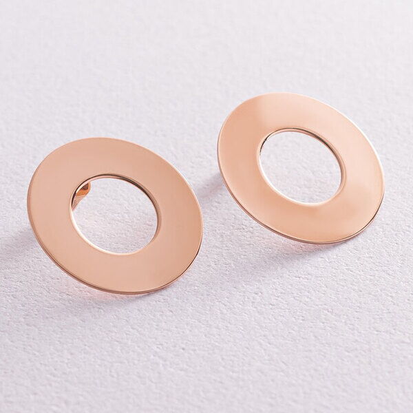 серьги большие круги серьги большие круги