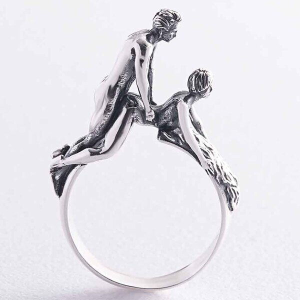 Серебряное кольцо Искры любви 039040 детальное изображение ювелирного изделия Серебряные кольца без вставок