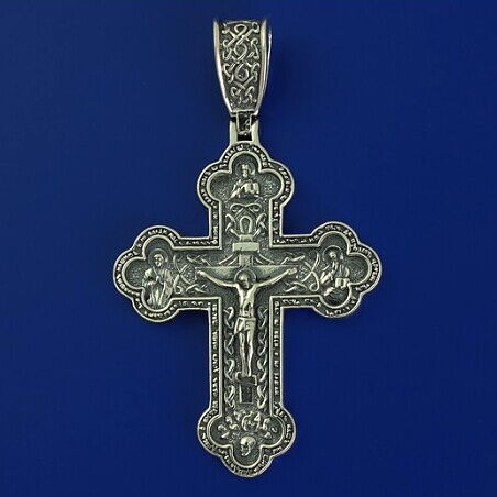 Серебряный подвес крестик 026636 детальное изображение ювелирного изделия Серебряные подвески Серебряный подвес крестик 026636 детальное изображение ювелирного изделия Серебряные подвески