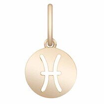 обзорное фото Золотая подвеска зодиака Рыбы 038543 Золотые подвески знаки зодиака обзорное фото Золотая подвеска зодиака Рыбы 038543  Золотые подвески знаки зодиака