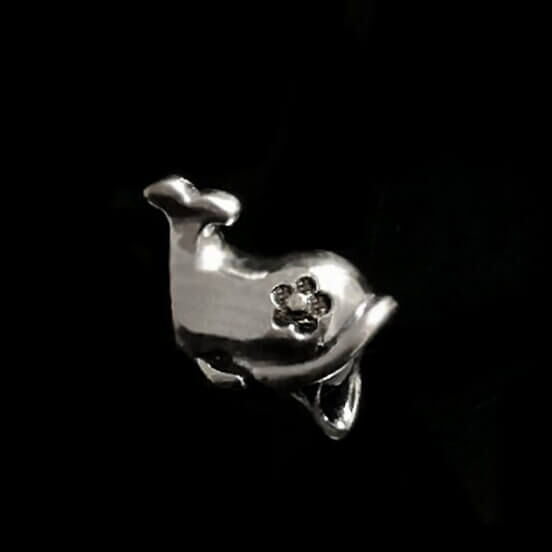 Серебряный кулон шарм Кит 030256 детальное изображение ювелирного изделия Серебряные подвески Серебряный кулон шарм Кит 030256 детальное изображение ювелирного изделия Серебряные подвески