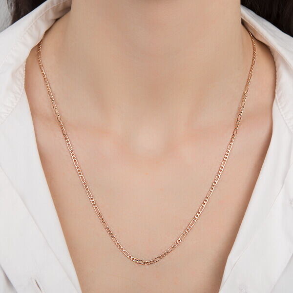 Золотий ланцюг Фігаро 13103 детальне зображення ювелірного виробу