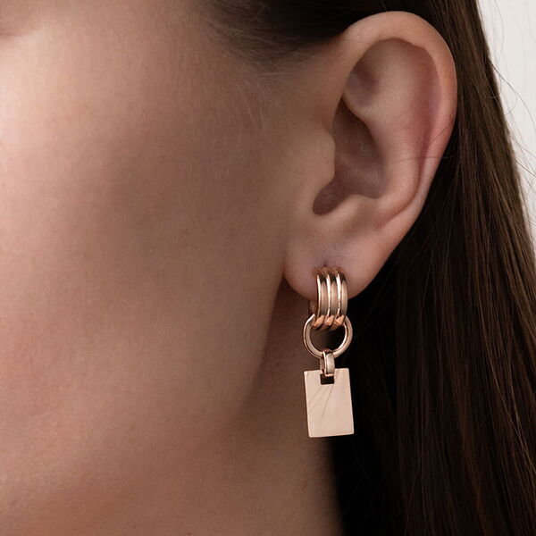 Золотые серьги в красном золоте оригинальные ексклюзивные 037550 детальное изображение ювелирного изделия Золотые серьги подвески Золотые серьги в красном золоте оригинальные ексклюзивные 037550 детальное изображение ювелирного изделия Золотые серьги подвески