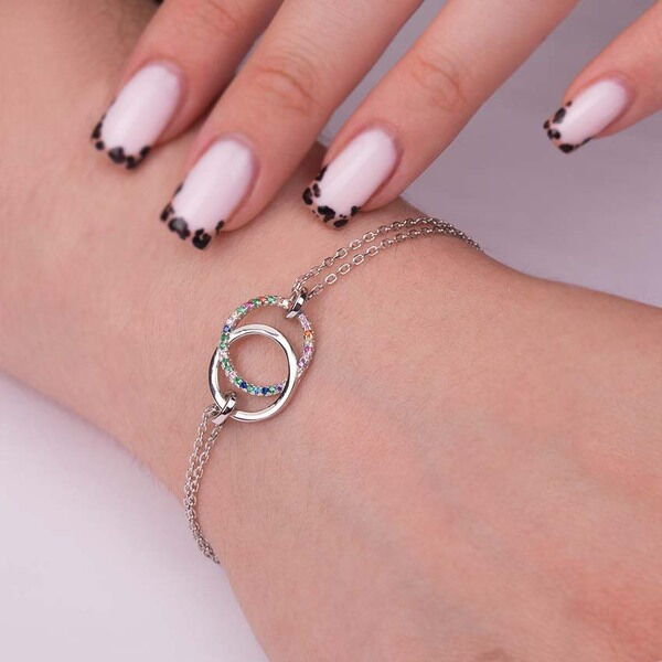 браслет срібний коло браслет срібний коло