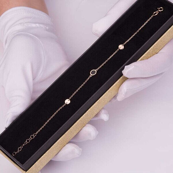 Золотий браслет на руку з агатом 035249 детальне зображення ювелірного виробу Золотий браслет на руку з агатом 035249 детальне зображення ювелірного виробу