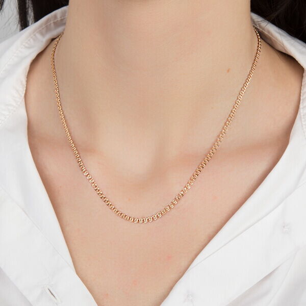 Золотий ланцюг Мадонна 12101 детальне зображення ювелірного виробу