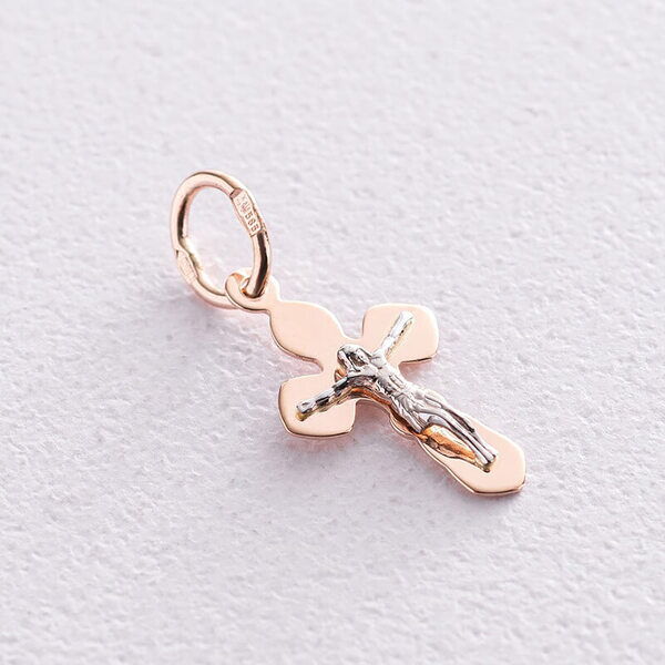 золотой детский крестик золотой детский крестик