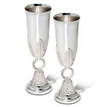 обзорное фото Набор серебряных бокалов Адриана 033150 Наборы столового серебра обзорное фото Набор серебряных бокалов Адриана 033150  Наборы столового серебра