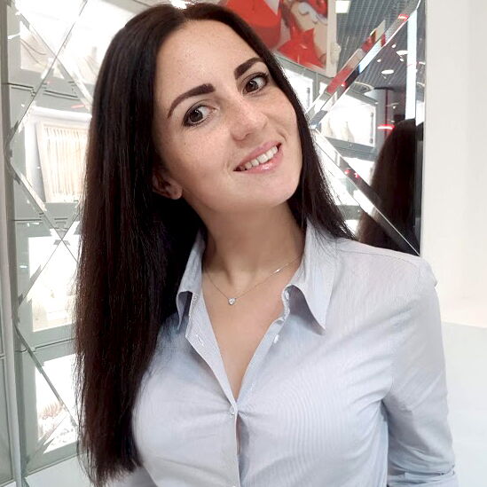 колье белое золото