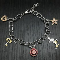 обзорное фото Браслет с фианитами удача 026601 Серебряные изделия обзорное фото Браслет с фианитами удача 026601  Серебряные изделия