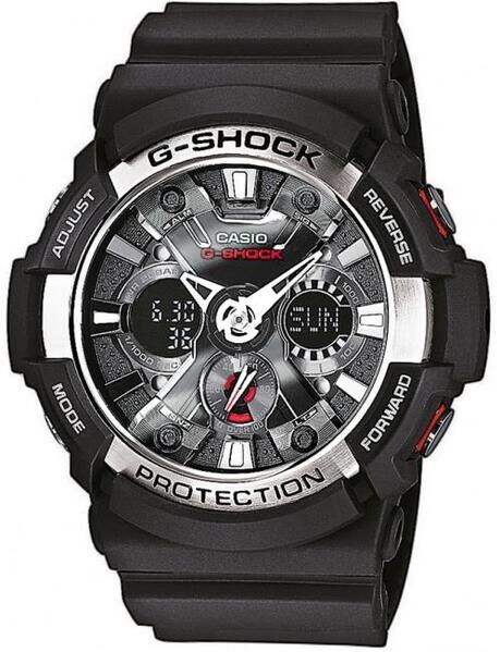 Годинник CASIO G-SHOCK GA-200-1AER (9 272) детальне зображення ювелірного виробу Годинник CASIO G-SHOCK GA-200-1AER (9 272) детальне зображення ювелірного виробу