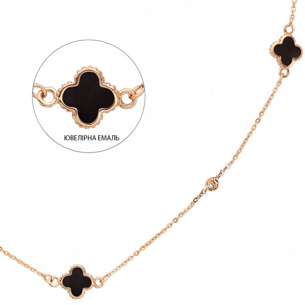 колье з конюшиною