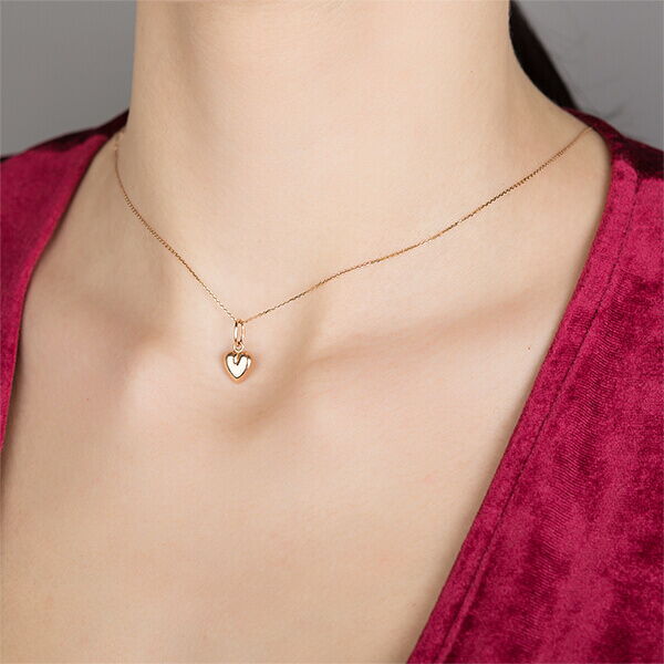 Золотой подвес Сердечко 3136.00 фото