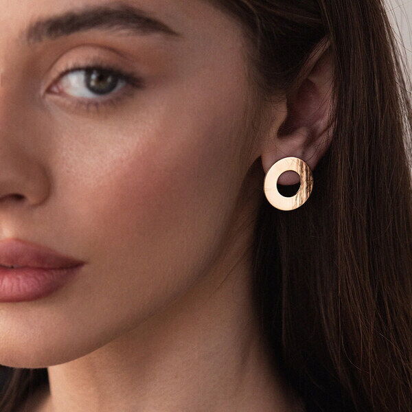 серьги круг серьги круг