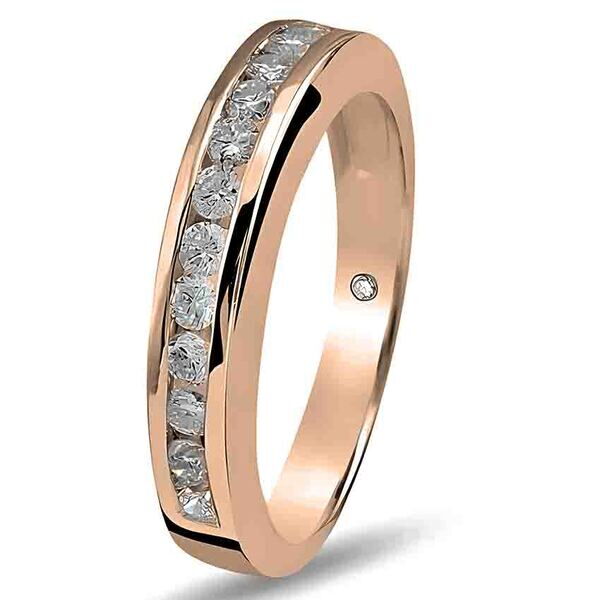 Кольцо дорожка в красном золоте с бриллиантами Настоящая Любовь 039210 детальное изображение ювелирного изделия Золотые кольца с бриллиантами Кольцо дорожка в красном золоте с бриллиантами Настоящая Любовь 039210 детальное изображение ювелирного изделия Золотые кольца с бриллиантами