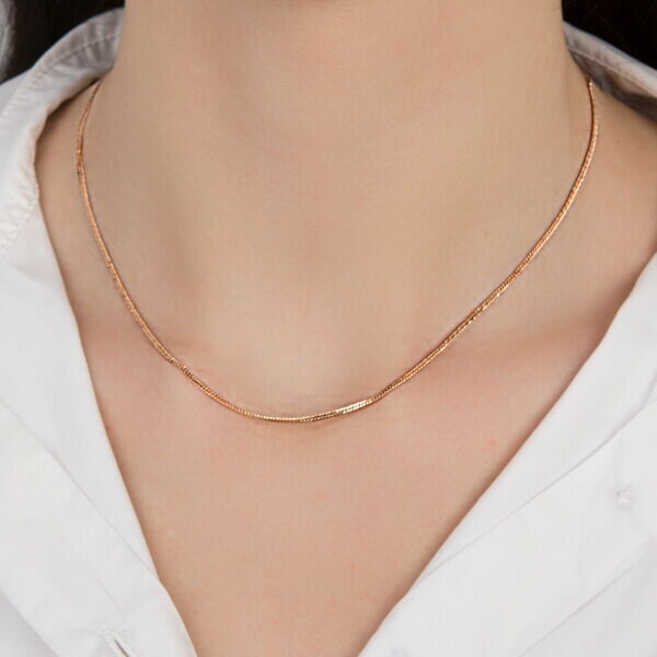 Золотий ланцюг Дабл Гурмет 024590 детальне зображення ювелірного виробу