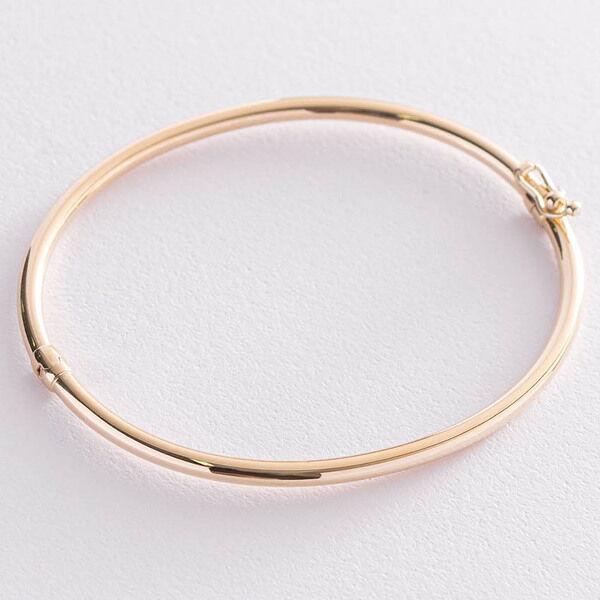 Жесткий браслет Soft в желтом золоте 038469 детальное изображение ювелирного изделия Жесткие браслеты из золота Жесткий браслет Soft в желтом золоте 038469 детальное изображение ювелирного изделия Жесткие браслеты из золота