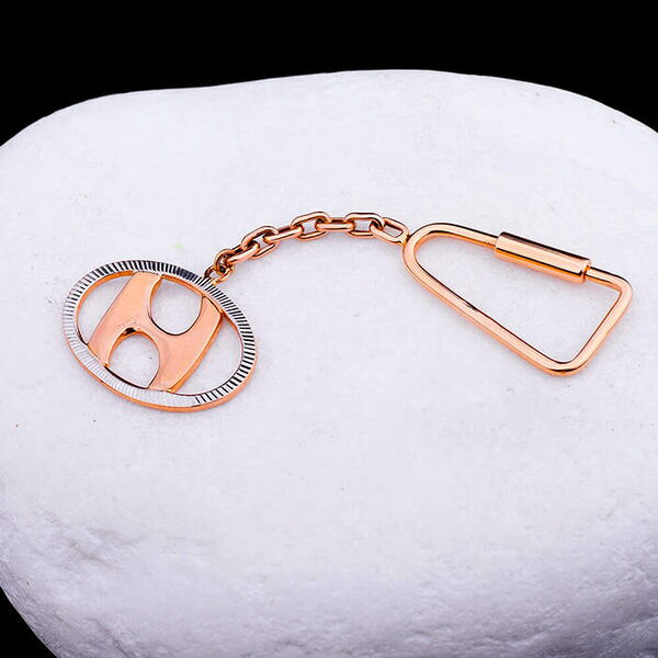 Золотой брелок для ключей от авто Hyundai 032999 детальное изображение ювелирного изделия Брелок из золота Золотой брелок для ключей от авто Hyundai 032999 детальное изображение ювелирного изделия Брелок из золота